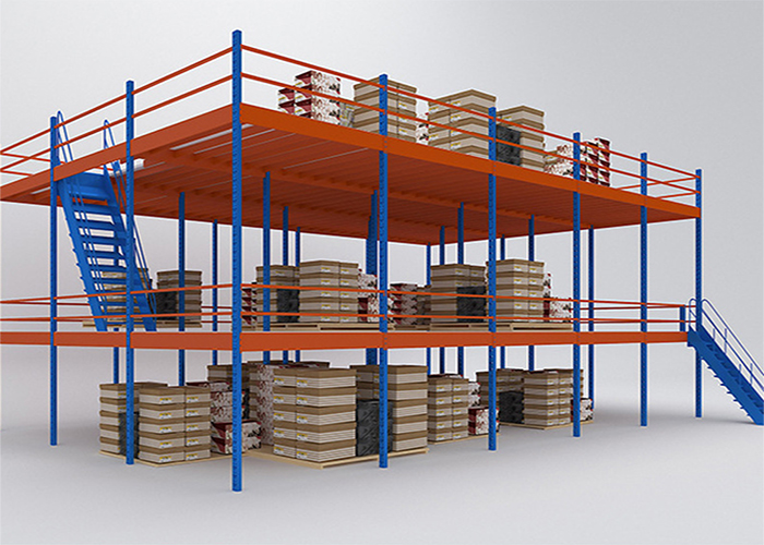 三層閣樓式貨架